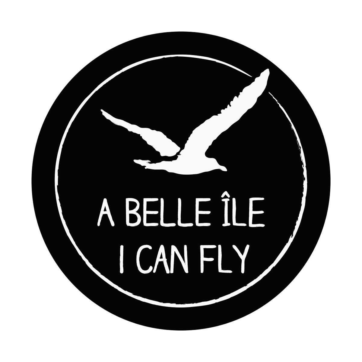 STICKER A BELLE ILE I CAN FLY